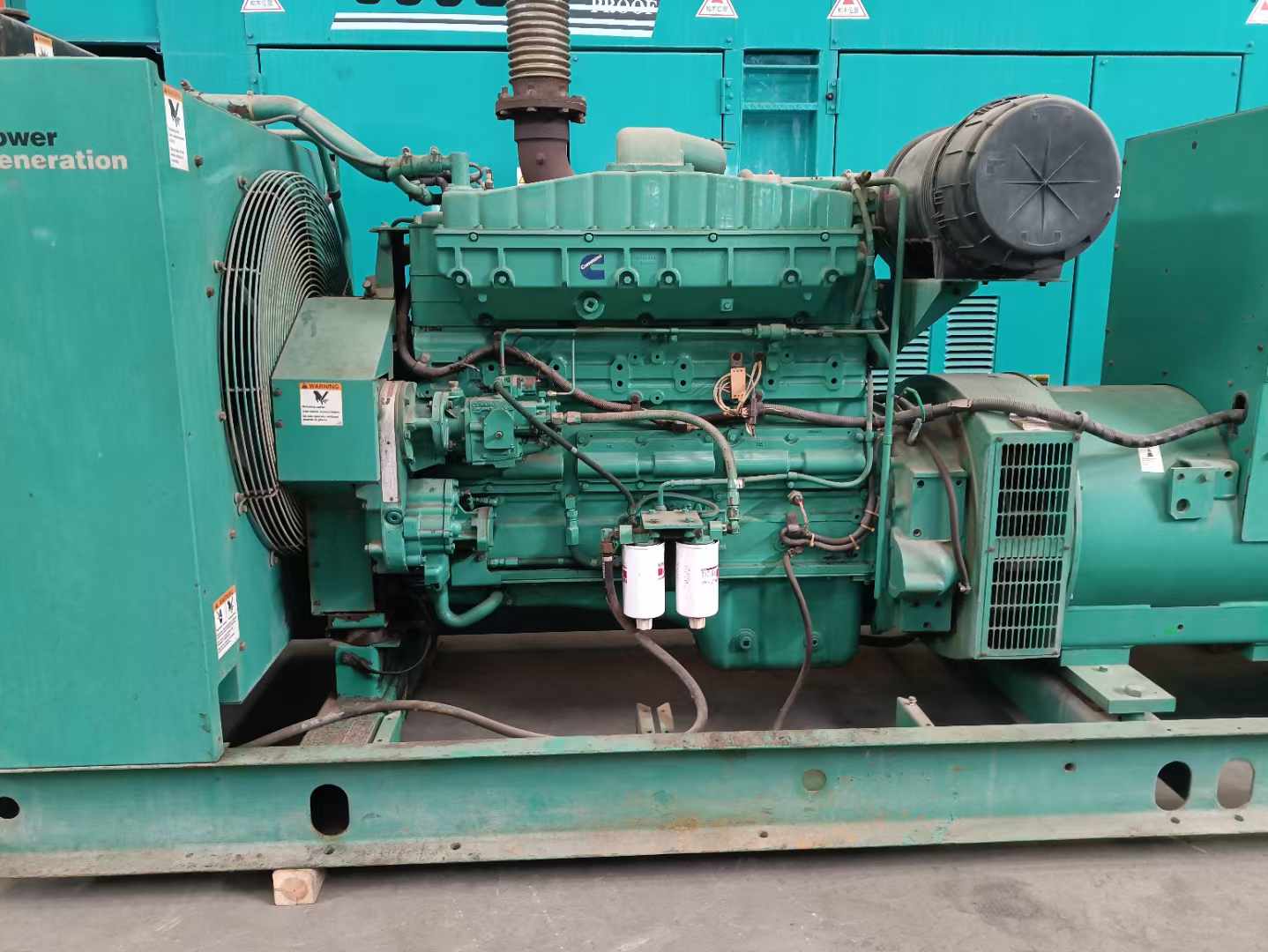 潘集过载会对 600kW 柴油发电机组造成哪些损害?
